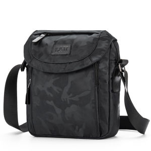 TINYAT Mens Messenger Bag Crossbody Shoulder Bags Travel Bag Man Purse Casual Sling Pack for Work Business