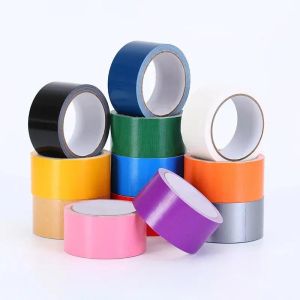 40MM 20m Waterproof Duct Gaffa Gaffer Adhesive Repair Bookbinding Cloth Tape Super Sticky Duct Tap Self Roll Craft Fix Tape