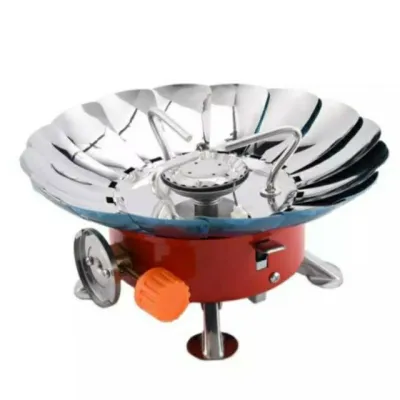 Kompor Portable Camping Portable Mini Kompor Lipat Portable Anti Angin - FR Gallery