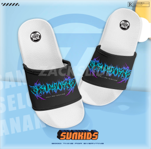 BRZ 566 Selop Sendal Anak-Anak Terbaru Full Warna Flip-Flop Anak Anak Size 26-35