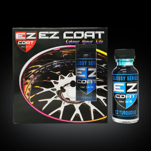 TURQUOISE CHROME COLOUR PAINT(EZ COAT C2 GLOSSY TURQUOISE)