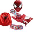 Bộ trang phục và đồ dùng hóa trang thành siêu anh hùng Spider man cho bé trai từ 3 đến 8 tuổi - Sét siêu nhân nhện 3 món có đèn độc đáo, cho bé thỏa sức vui đùa trong nhà, ngoài trời - KHUYẾN MÃI SỐC. 