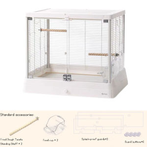 Dayang Birdcage Stainless Steel Panoramic Transparent Acrylic Splash Proof Parrot Villa Large Birdcage
