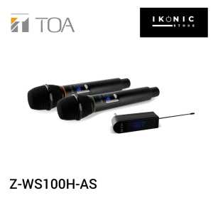 IKONIC MIC Wireless Professional UHF Digital Z-WS-100H-AS Microphone Karaoke Z.WS-100HAS M Mikrofon TOA Genggam Tanpa Kabel Original Garansi Resmi