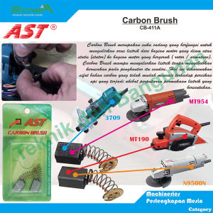 Carbon Brush CB-411A AST
