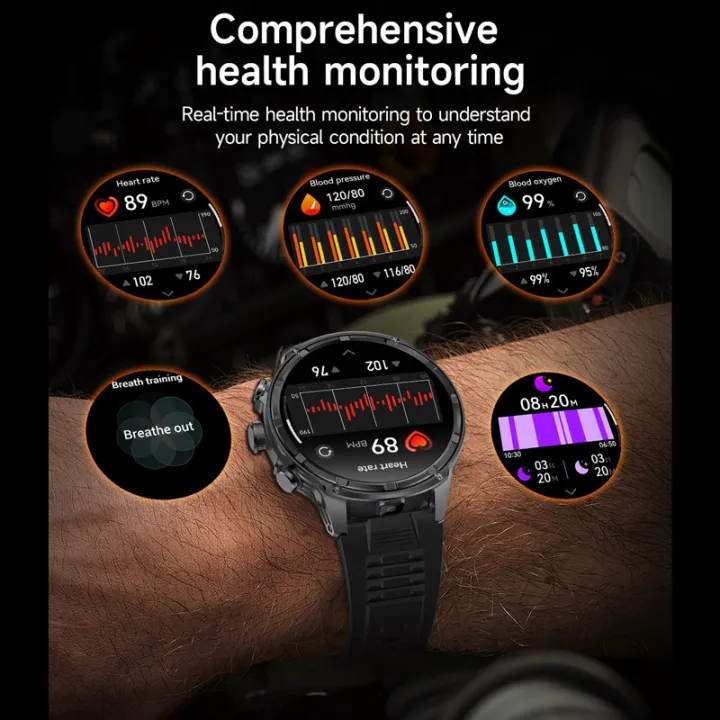 NORTH%20EDGE%20Blood%20Pressure%20Smartwatch%20710Mah%20Battery%20Bluetooth%20Call%20Waterproof%20Blood%20Oxygen%20Sleep%20Monitoring%20Voice%20Assistant%20Work%20On%20Android%20and%20IOS%20system%20V99%20Relo%20For%20Men%20Watch%20-%20Image%208