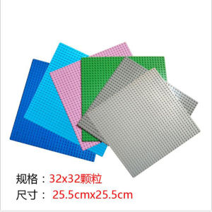 New Hot Ready Stock 32*32 Dots Base Plate Baseplate Board  32x32 single-sided backplane legoe compatible building blocks for Small Bricks Baseplate Board