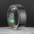 R02 Smart Ring Fitness Tracker Ring 5.0 Bluetooth-Compatible Sleep Monitor IP68 & 5ATM Waterproof Wearable for Android for IOS. 
