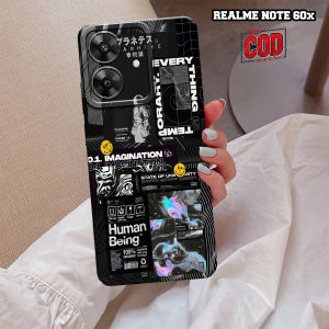 Case Hp Realme Note 60x Fashion Aesthetic - Softcase Hp Realme Note 60x - Casing Hp Realme Note 60x - Cover Hp - Silikon Hp - Kesing Hp - Aksesoris Handphone - Case Karakter - Case Lucu Murah - Softcase Pro Camera - HONTINGA