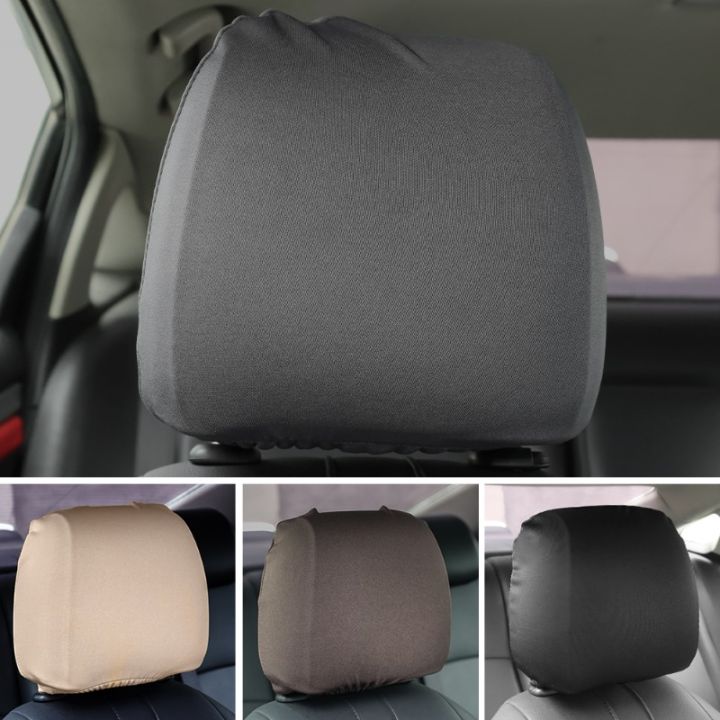 Car Seat Elastic Headrest Cover Universal Truck Bus Anti-Fouling Anti-Slip  Headrest Protective Cover Car Interior Accessories Lazada PH