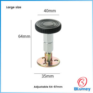 Blumey ตัวยึดเฟอร์นิเจอร์ สแตนเลส ที่ยึดหัวเตียง กันชนเตียง ลดการสั่นสะเทือน ลดเสียงกระแทก Headboard Stopper