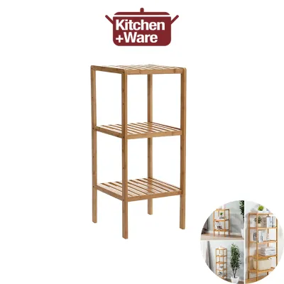 3/4/5 Tier Bamboo Storage Rack / Organizer /Shelf / Tiered Bamboo Rack