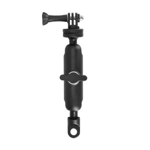 Motorcycle Action Camera Mount Bracket 360° Rotation Alloy Holder for GoPro Sports Camera Handlebar Mirror Base