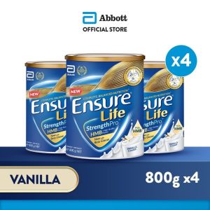 [Bundle of 4] Ensure® Life StrengthProᵀᴹ Vanilla 800g