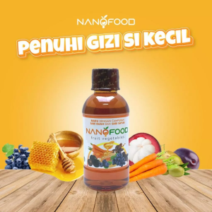Nano Food Kombinasi Madu dan Herbal plus Sayuran dan Buah Buahan 18 Sayuran 250gr Original