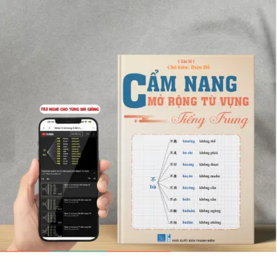 Sách- Cẩm nang mở rộng từ vựng tiếng Trung Có kèm file nghe