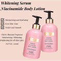 Niacinamide Sakura Body Lotion Whitening Moisturizing Nourishing For All Skin Types Not Sticky. 