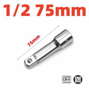 GOUPO 1/4" 3/8" 1/2" Socket Ratchet Wrench Professional 50/100/150/250mm Socket Extender Extension Tool Drive Extension Bar