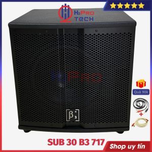 Loa Sub Điện Bass 30 B3 717 350W - Tặng Dây AV Loa Siêu Trầm Cao Cấp Karaoke Gia Đình - H2Pro Tech