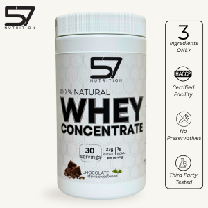 57 Whey Protein Concentrate 1KG - Chocolate/Matcha Flavor High-Protein BCAA Gluten-Free