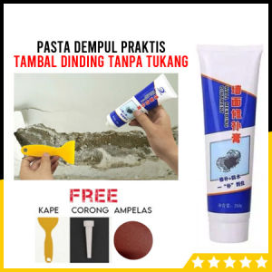 Pasta Dempul Penambal Dinding Retak