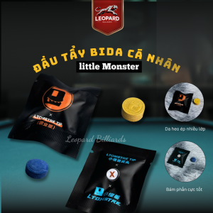 Đầu Tẩy Cho Cơ Bida Cao Cấp - Chính Hãng LITTLE MONSTER - LEOPARD BILLIARDS