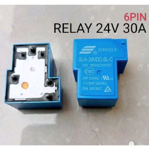 Relay Songle 24 Volt 30A - relay kodok 24v 30 A