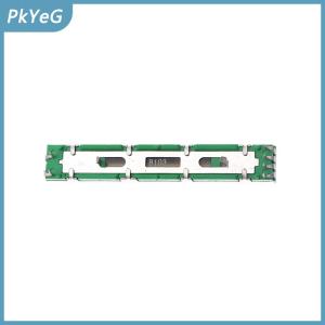 PkYeG 60mm Fader Mixer đôi b10k khối lượng chiết Mixer Fader thẳng trượt khối lượng chiết