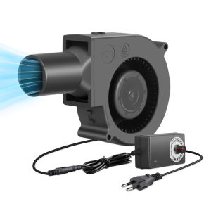 พัดลมหอยโข่ง12 Vพัดลม120มม. 12 V เทอร์โบกังหันพัดลมทำความเย็น120มม.พัดลมเป่าลม230 Vไฟ AC พัดลมทำความเย็นปรับได้12 V สำหรับพัดลมระบายอากาศเปลี่ยนบาร์บีคิวเตาผิงลม