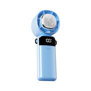 Portable Outdoor Handheld Fan 0-100 Speed Mini Cooling USB C Rechargeable 5200mAh Control Cooling Fan with Cold Compress