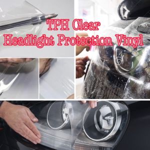 TPH high stretch vinyl protection film. no heat needed to stretch it.
