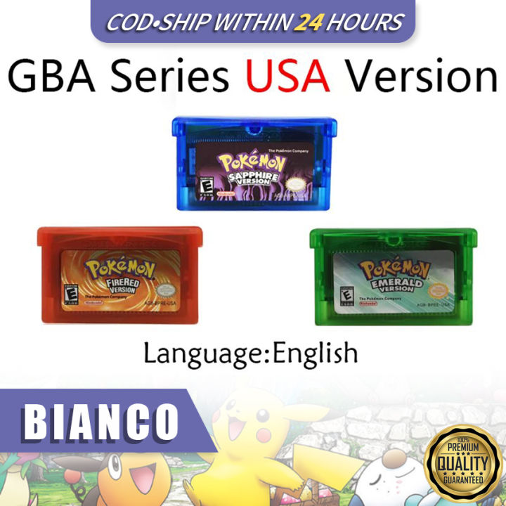 Pokemon Card Ruby Pocket Monster Game Card Pokemon Series Emerald ...