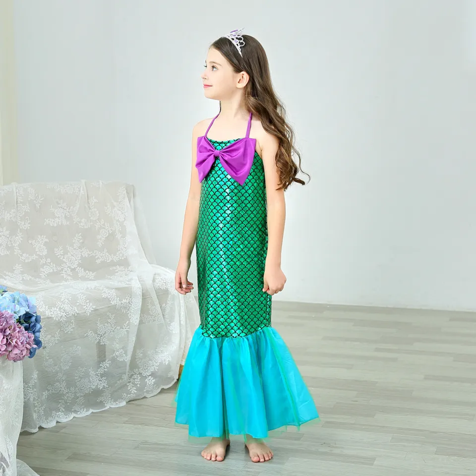 Đầm công chúa DẠ TIỆC ĐUÔI CÁ cho bé gái từ 4-12 tuổi CBG40394R | Bé Cưng  Shop