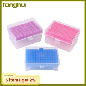 fanghui 10ul 200ul 1ml 5ml 10ml Plastic Laboratory Pipettor Tip Box For Experiment Pipette Tip Holder Box Micropipette Plastic Box