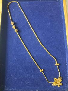 Indian Ball Mope Chain For Thali - With Length Extension (Heavy-Duty)