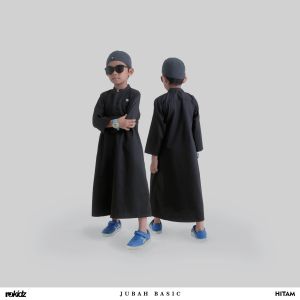 JUBAH Anak ROKIDZ Jubah Basic Anak Laki2 Cowok Sholat Shalat Solat Rokidz by ROSAL XXL XXXL 2XL 3XL
