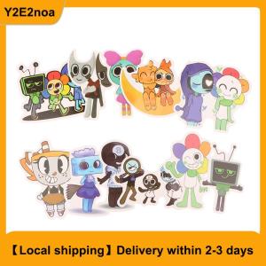 【Local shipping】 50Pcs Dandys World Stickers Dandys World DIY Stickers Scrapbooking Phone Luggage Skateboard Waterproof Graffiti Decals