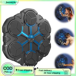 [Jocestyle Outdoor Mall] Music Smart Interactive Boxing Training Equipment Wall Mounted BT Boxing Workout Equipment Target for Adults Kids Gift for Men