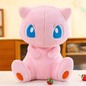 35/45CM New Pokemon Mew Plush Cute Huge Toys Pink Mew Anime Doll Cute Stuffed Plushie Gift For Children Birthday Kids