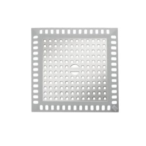 RIRIANN Silicone Edging Floor Drain Filter Anti-Clogging 304 Stainless Steel Bathroom Hair Strainer Reusable Round/Square Bathtub Hair Catcher Bathroom