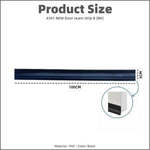 【PLAYFUL】Door Sealing Strip Dust Sound Wind Proof PVC Insect Blocker Door Draft Stopper