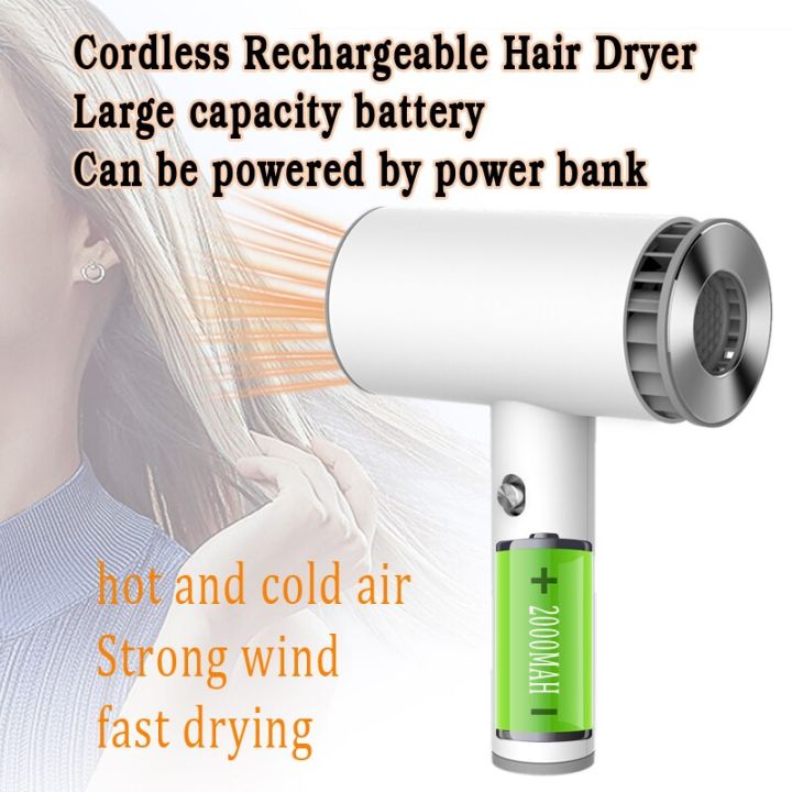 Battery operated hair dryer for camping best sale