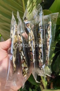 Rong biển kẹp hạt dinh dưỡng - Bao Bì Từng Miếng - rong biển sấy kẹp ngũ cốc thơm ngon- tốt cho- đồ ăn vặt