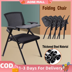 Folding Training Chair With Writing Board 2 in 1 Chair Table for Meeting Room Armrest Office Hotel Conference Room Chair Student Classroom Chair