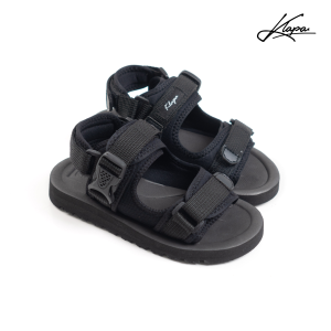 Sandal Anak Anak Sandal Outdoor Anak Laki Perempuan Klapa Kids - Piana Hitam