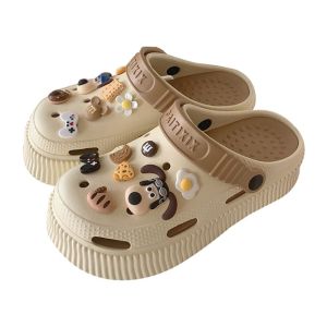 LAYTENY Sandal Kodok Wanita Tinggi Wedges Sandal Baim Jelly Wanita Kekinian Sandal Fuji Wanita Korea