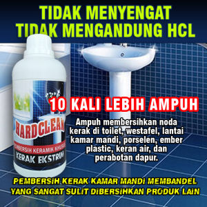 PEMBERSIH KERAK KERAMIK TOILET KAMAR MANDI | TIDAK BAU MENYENGAT | 5 KALI LEBIH KUAT -500 ml