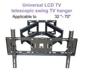 TV bracket tv 32 inch Wall Mount Bracket 32-70 inches Tilt Swivel 360° VESA hanging Bracket