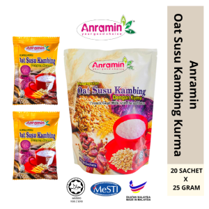 ANRAMIN OAT SUSU KAMBING KURMA 20x25g