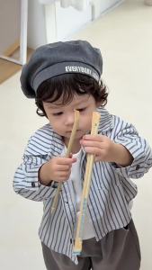 Baby spring clothing 2026 Childrens Spring Two-Piece Set Korean Style Boys Long Sleeve Clothing T Sweatpants set